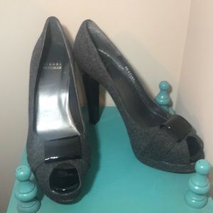 Stuart Weitzman Peeptoe Heels